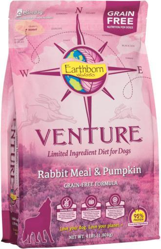 Earthborn Holistic Venture Dry Dog Food Rabbit & Pumpkin