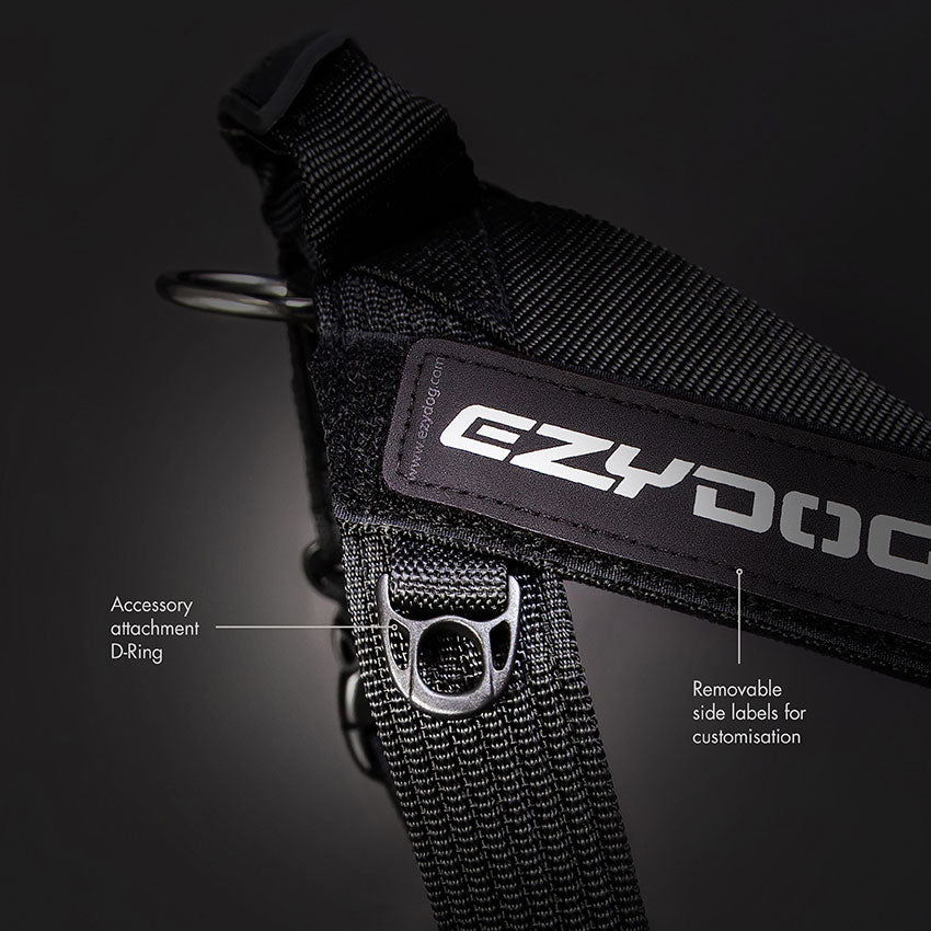 EzyDog Express Harness Black