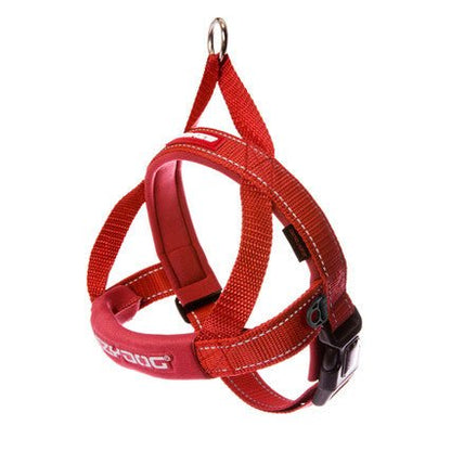 EzyDog Quick Fit Harness Small Red