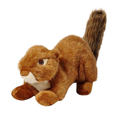 Fluff & Tuff Squeakerless Plush Toys Red Squirrel 12"