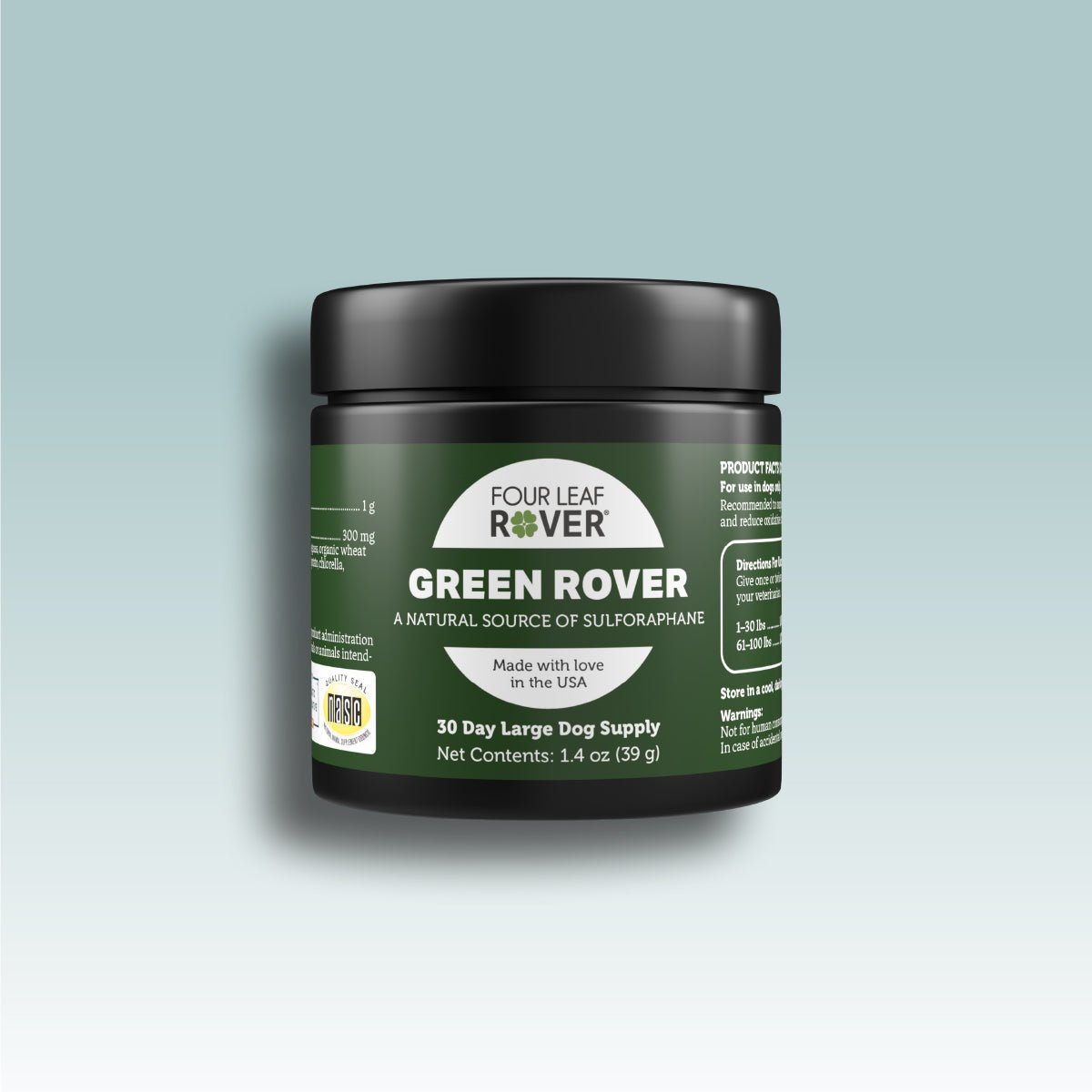Four Leaf Rover Green Rover for Liver and Kidney Support - Happy Hounds Pet Supply