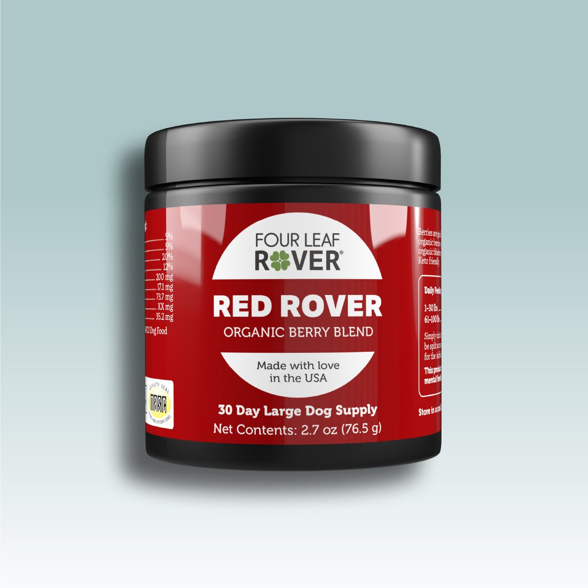 Four Leaf Rover Red Rover - Happy Hounds Pet Supply