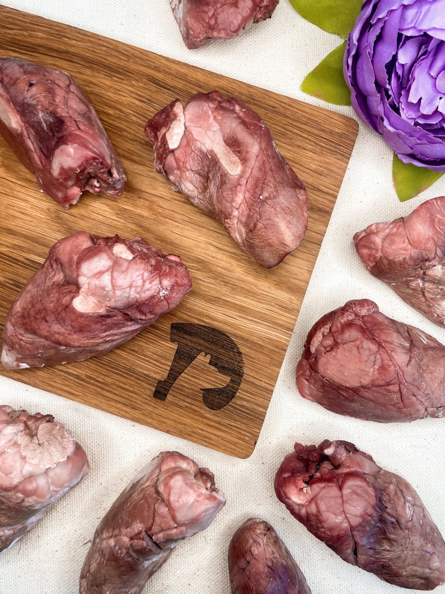 Freeze-dried Goat Heart - Happy Hounds Pet Supply