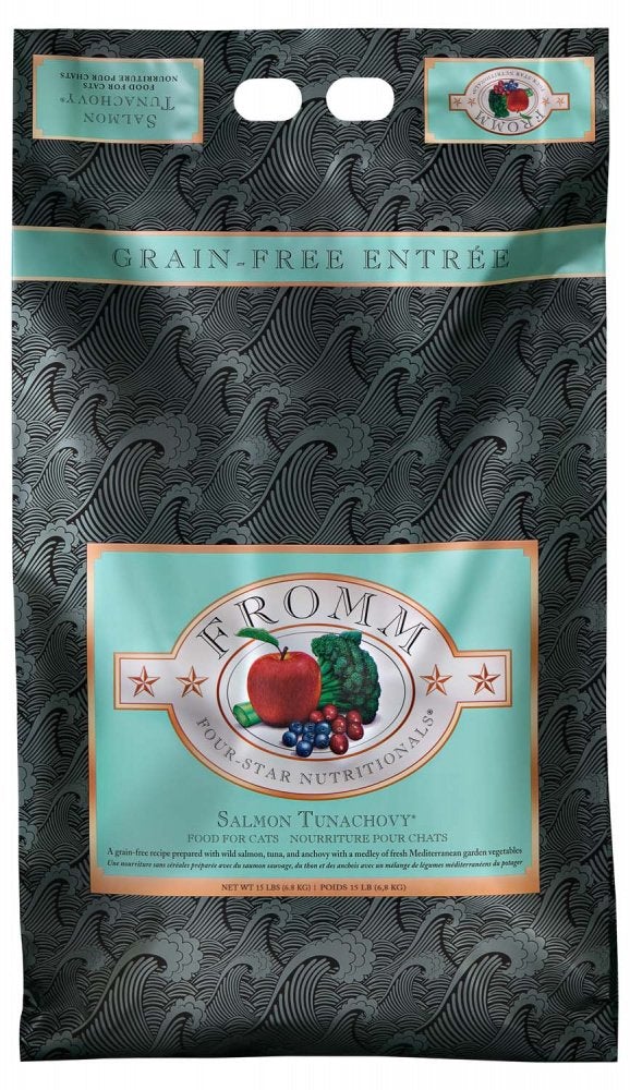 Fromm Cat Four Star Nutritionals Dry Food 10 lb Salmon Tunachovy