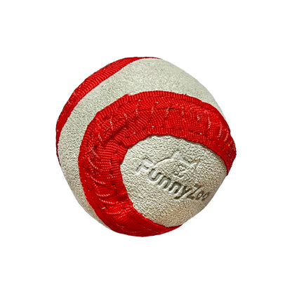 Funny Zoo - Natural toy for dogs SUEDE BALL - Happy Hounds Pet Supply