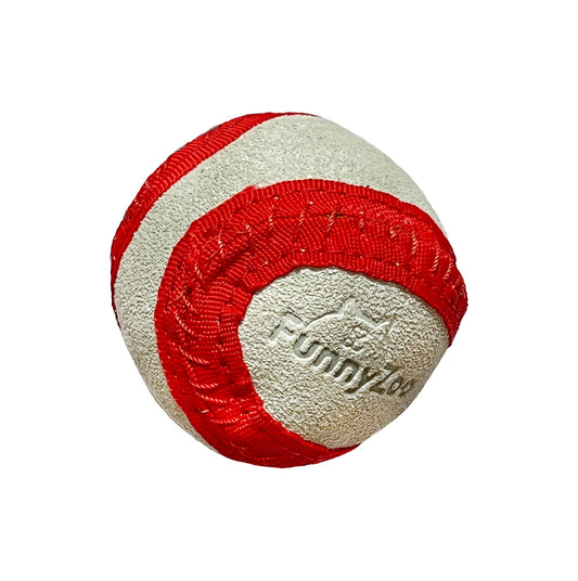 Funny Zoo - Natural toy for dogs SUEDE BALL - Happy Hounds Pet Supply