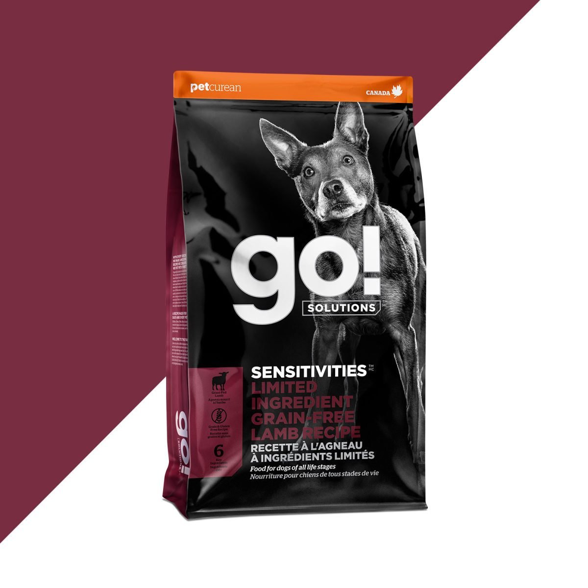 Go! Sensitivities LID Dog Food Lamb