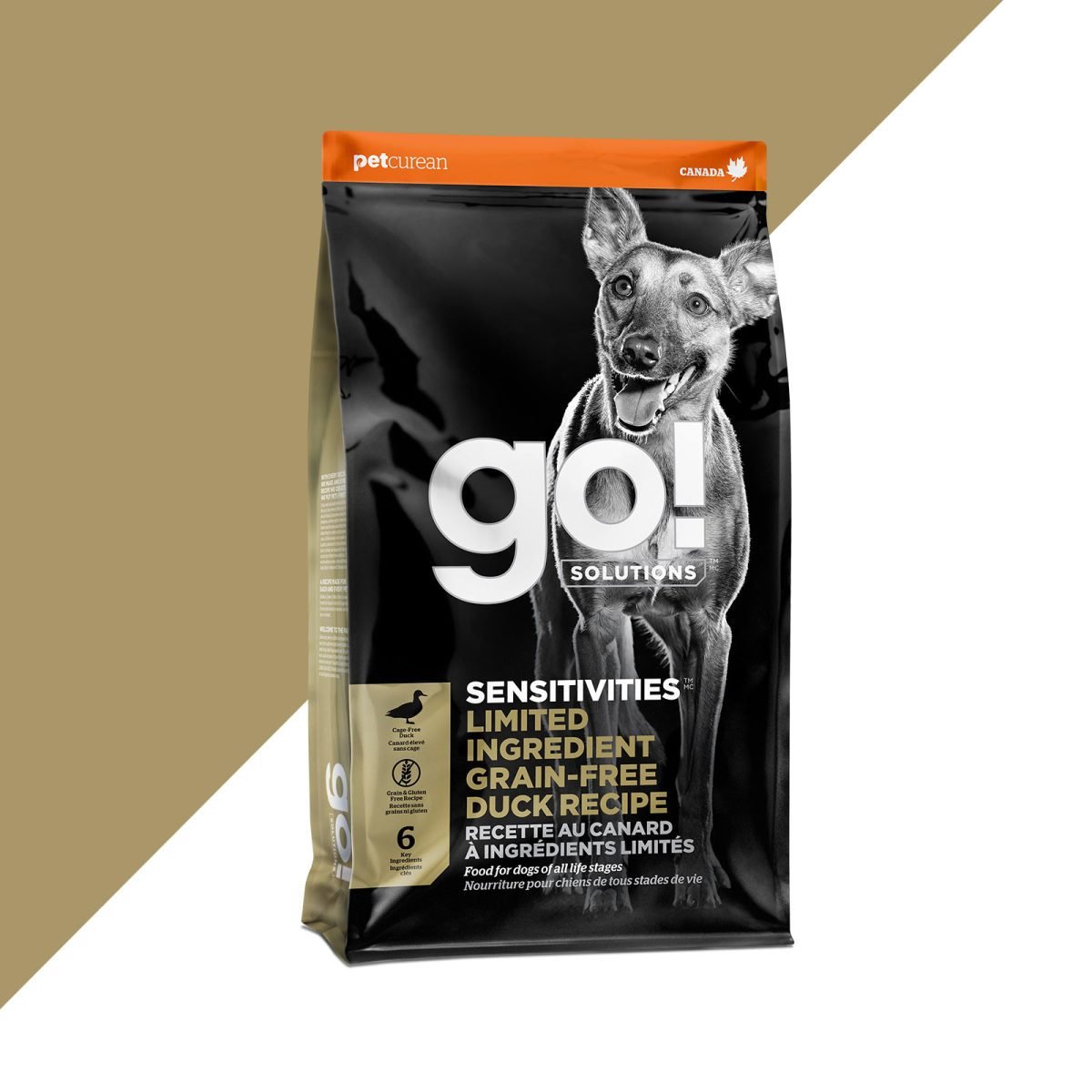 Go! Sensitivities LID Dog Food Duck