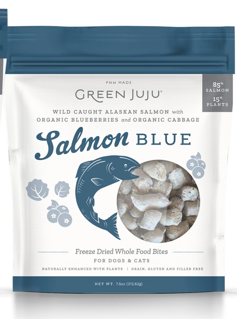 Green Juju Freeze Dried Treats SalmonBlue 7.5oz