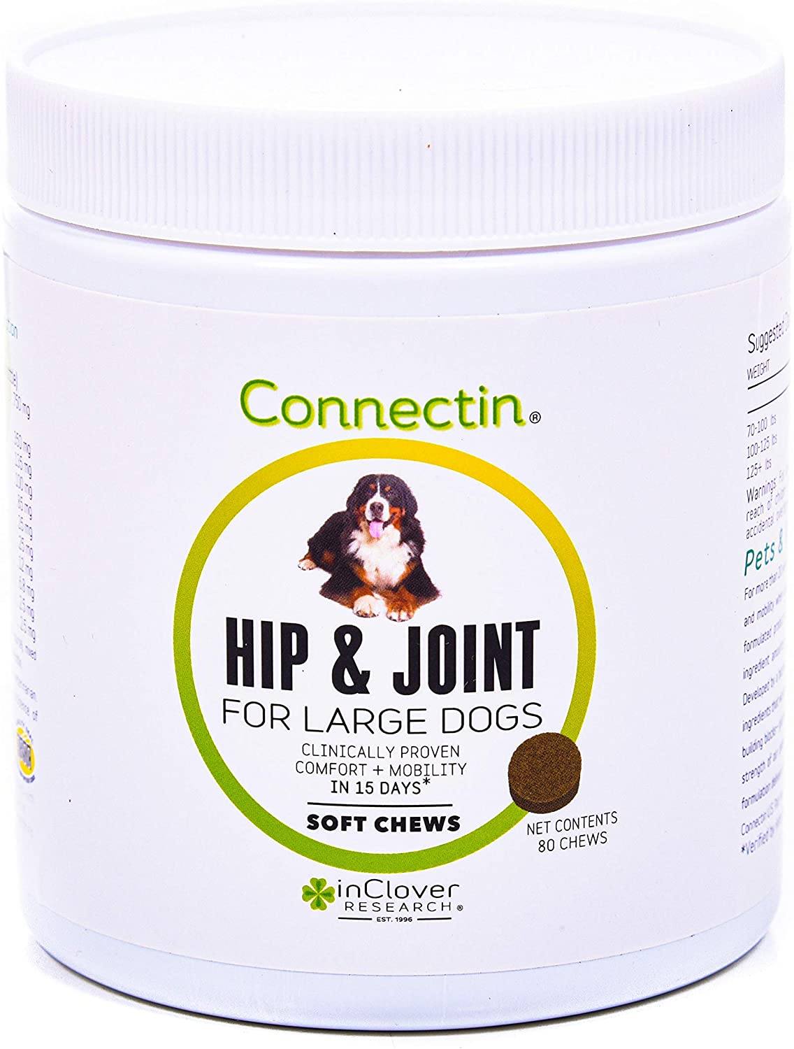 inClover Canine Connectin Hip and Joint Soft Chews - Large Breed 80ct
