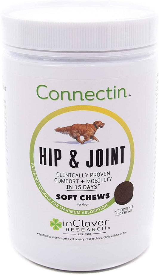 inClover Canine Connectin Hip and Joint Soft Chews 100ct