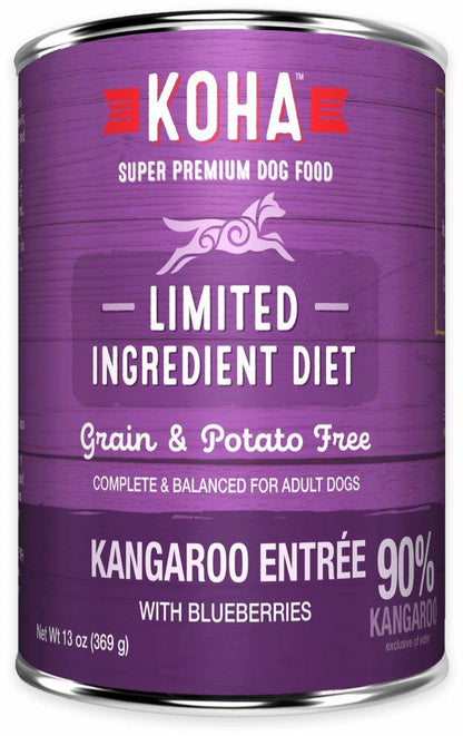 Koha Limited Ingredient Canned Dog Food 13OZ 90% Duck