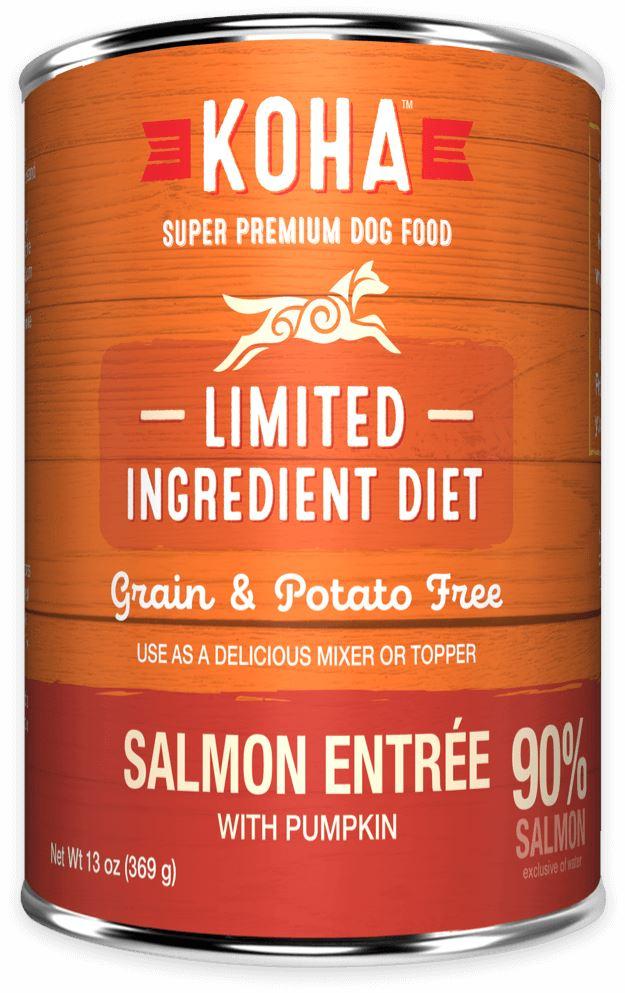 Koha Limited Ingredient Canned Dog Food 13OZ 90% Salmon