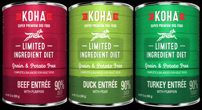 Koha Limited Ingredient Canned Dog Food 13OZ