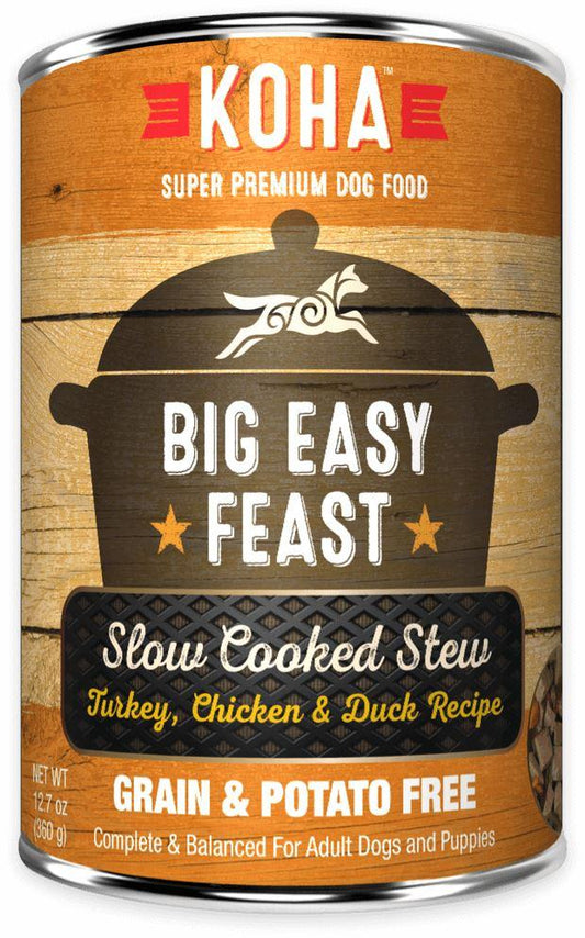Koha Slow Cooked Stews for Dogs Big Easy Feast 12.7oz