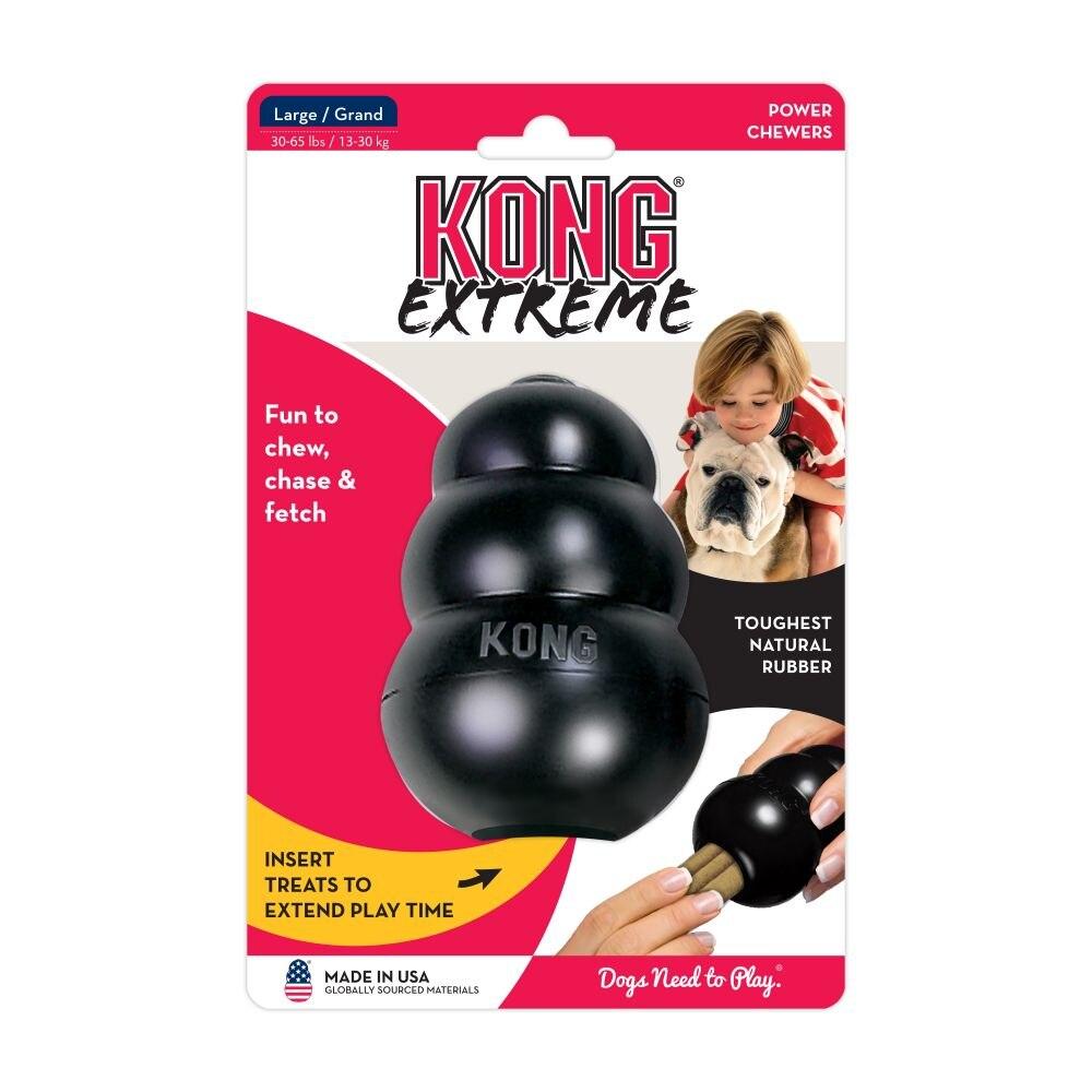 Kong Classic Chew Toy Extreme Black Large