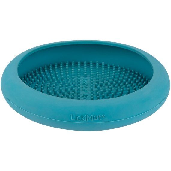 LickiMats and Bowls UFO Turquoise Small