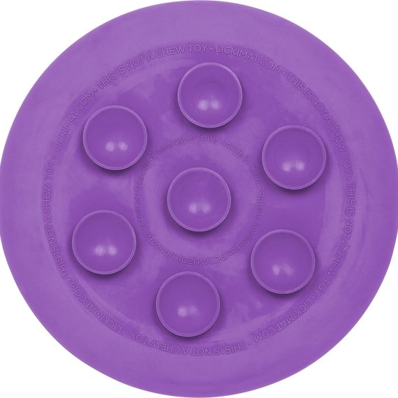 LickiMats and Bowls UFO Purple Small