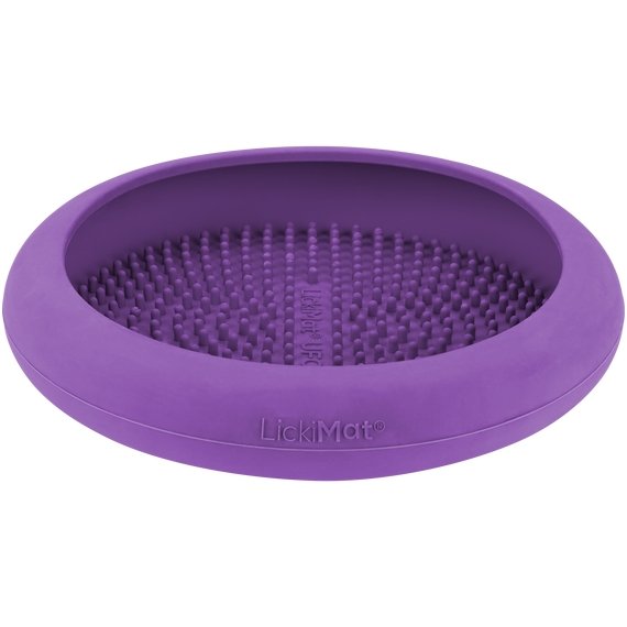 LickiMats and Bowls UFO Purple Small