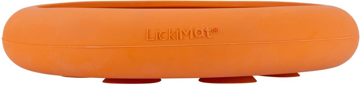 LickiMats and Bowls UFO Orange Small