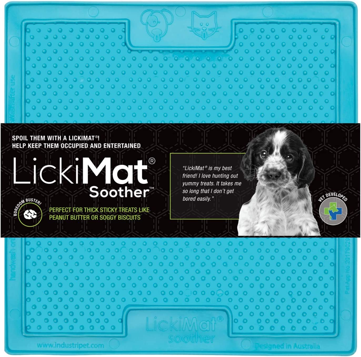 LickiMats and Bowls Soother Turquoise Small