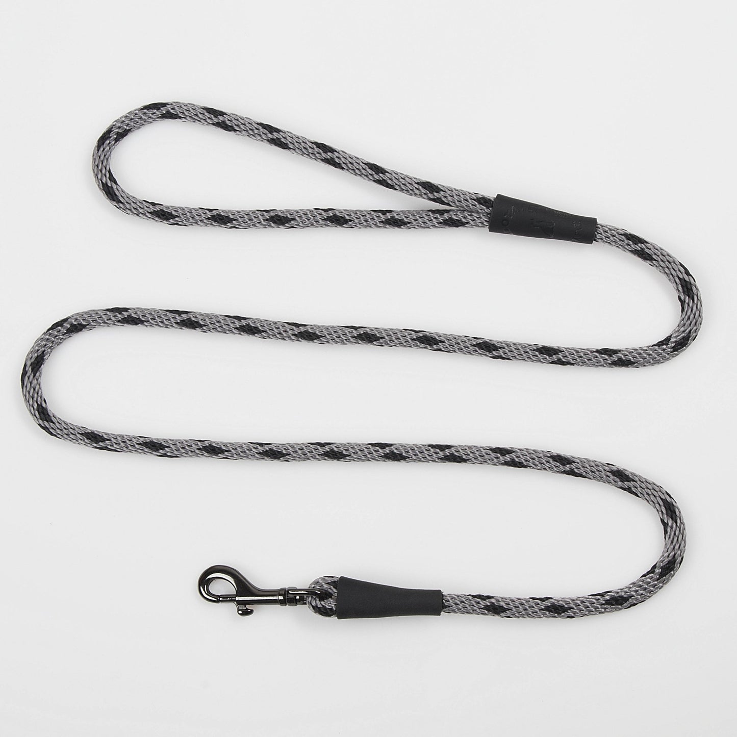 Mendota Snap Leash 6' 3/8" x 6' Black Ice Silver