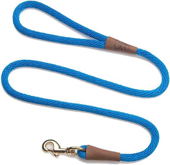 Mendota Snap Leash 6' 1/2" x 6' Blue