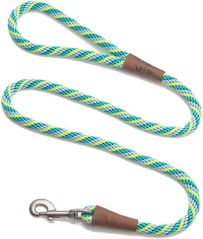 Mendota Snap Leash 6' 1/2" x 6' Seafoam