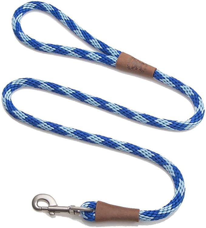 Mendota Snap Leash 6' Sapphire