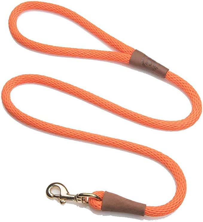 Mendota Snap Leash 6' 1/2" x 6' Orange