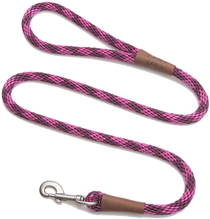 Mendota Snap Leash 6' 1/2" x 6' Ruby