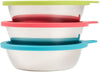 Messy Mutts - 3 Pack Bowls with Covers