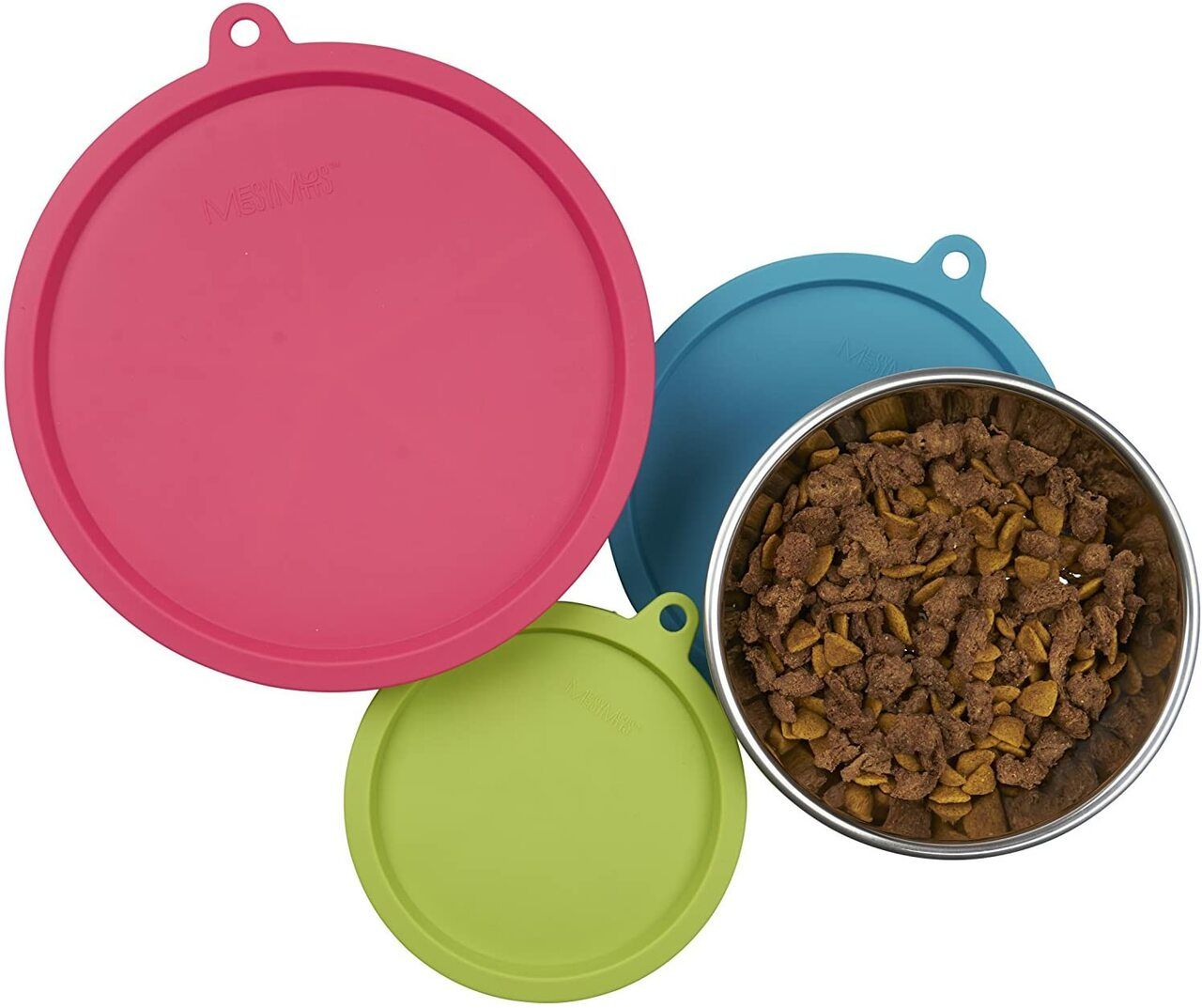 Messy Mutts - 3 Pack Bowls with Covers