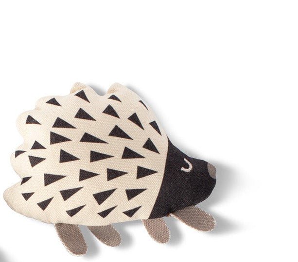 Mini Canvas Dog Toys Hedgehog