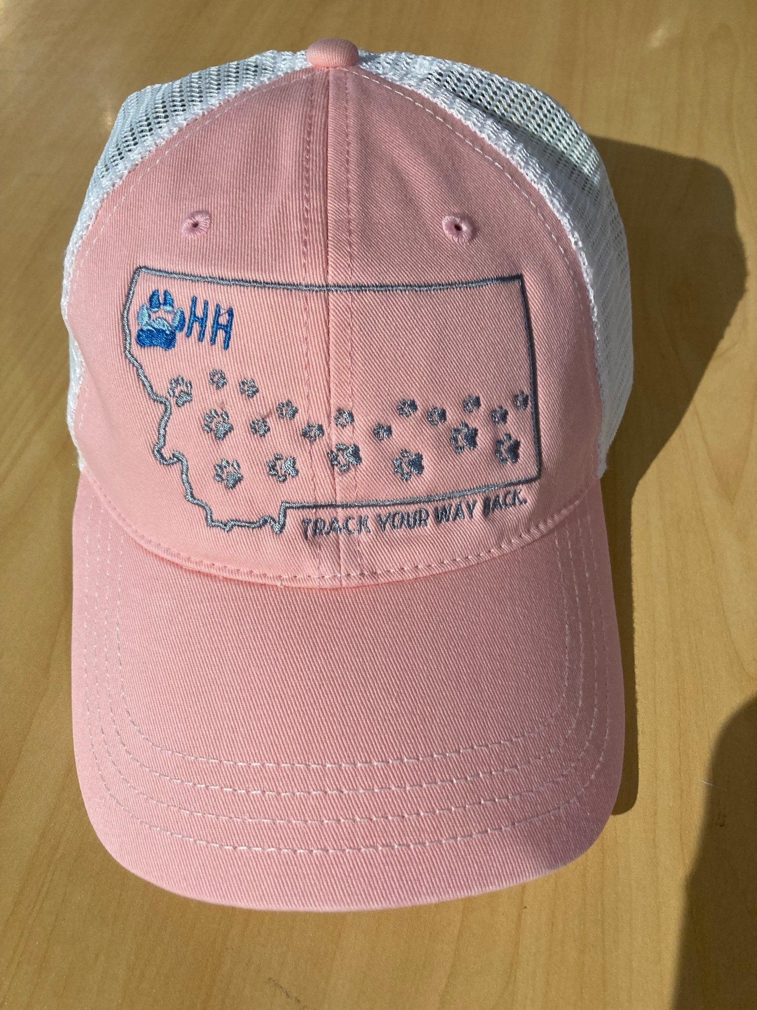 Montana Baseball Hat Pink
