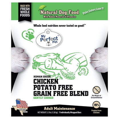 My Perfect Pet Gently Cooked Dog Food Low Glycemic Chicken 3.5lbs