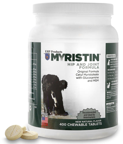 MYRISTIN HIP AND JOINT SUPPLEMENT for Dogs 400 count