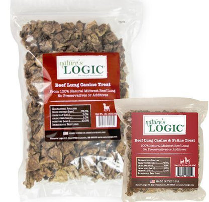 Nature's Logic Beef Lung 3.5oz