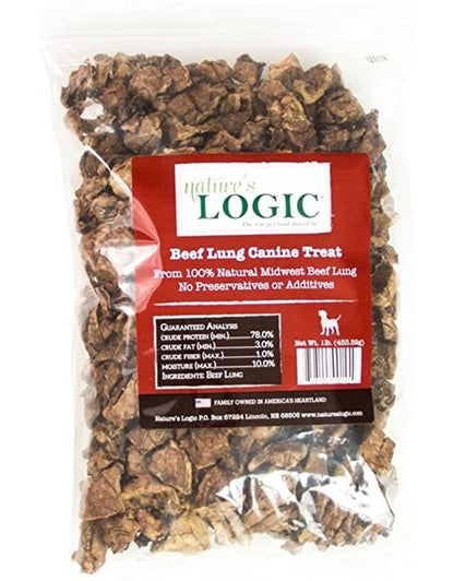 Nature's Logic Beef Lung 16oz