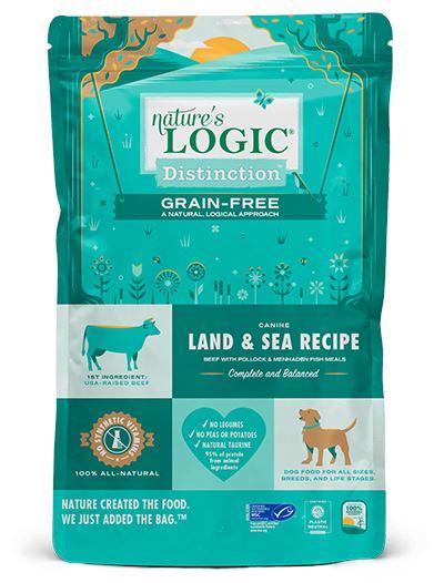 Nature’s Logic Distinction Grain Free Dog Food Land and Sea