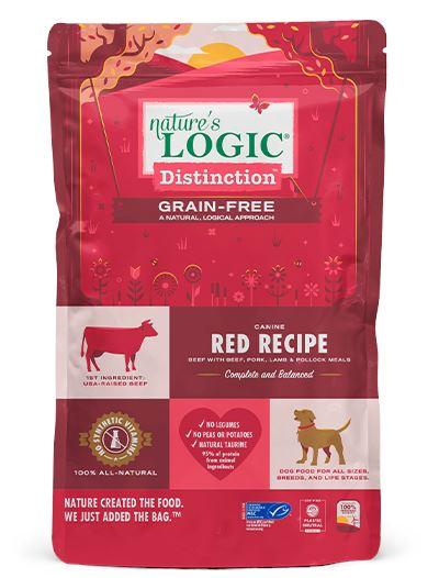 Nature’s Logic Distinction Grain Free Dog Food Red