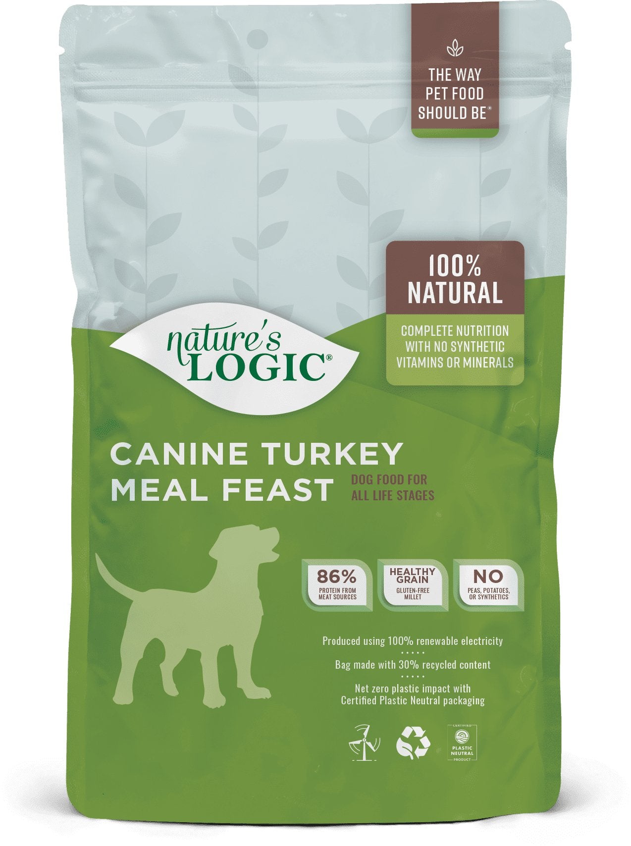 Nature's logic canine duck & salmon meal feast dry dog food best sale