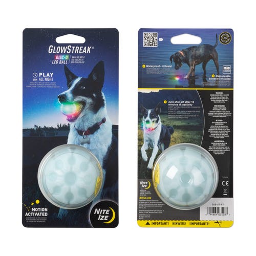 Nite Ize Glowstreak LED Ball Disc-O Colors