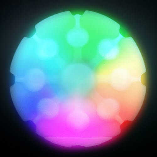 Nite Ize Glowstreak LED Ball Disc-O Colors