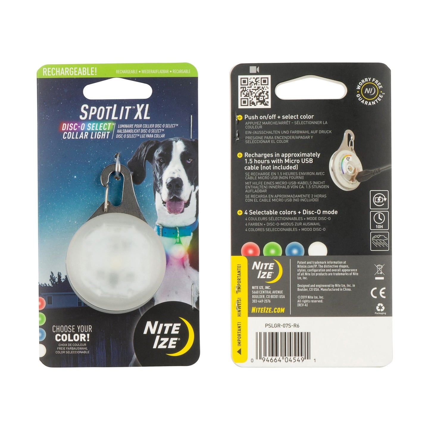Nite Ize SpotLit Rechargeable LED Lights XL