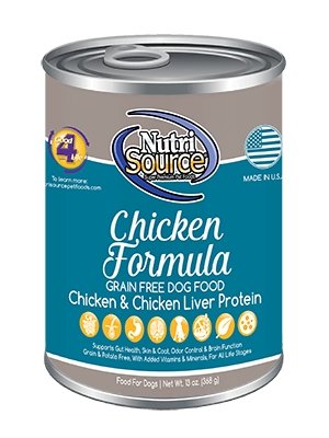 Nutrisource Canned Dog Food Chicken Grain Free