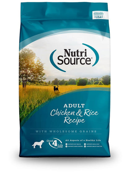 Nutrisource Dry Dog Food Chicken & Rice