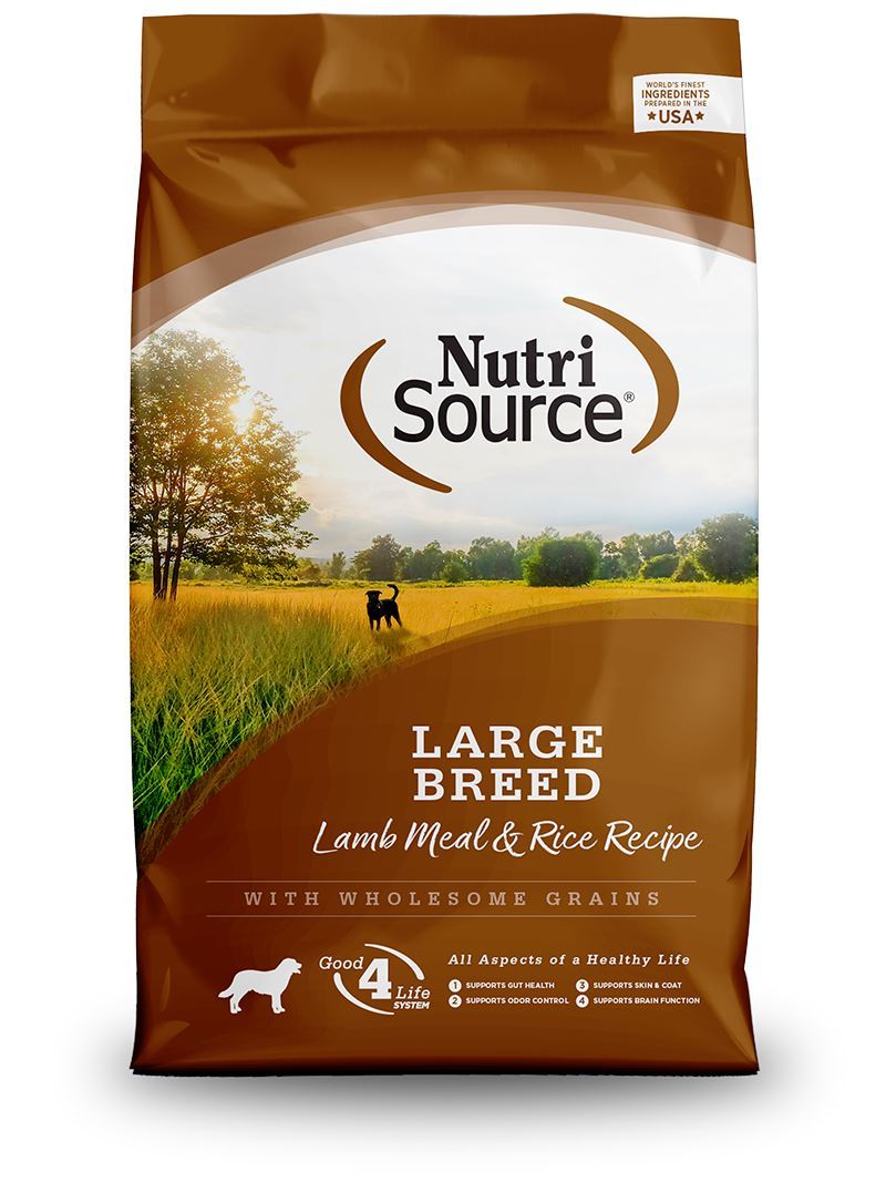 Nutrisource Dry Dog Food Large Breed Lamb and Rice