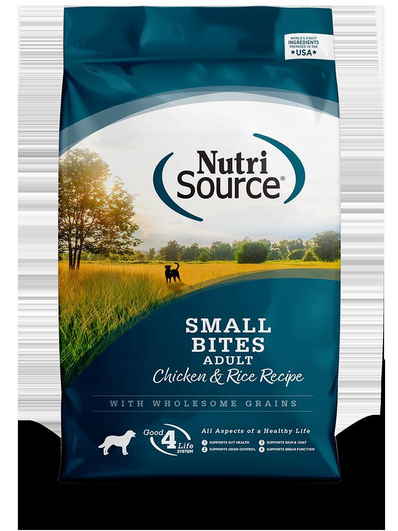 Nutrisource Dry Dog Food Small Bites Chicken & Rice