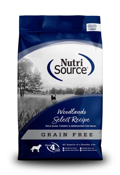 Nutrisource Grain Free Dry Dog Food Woodlands Select